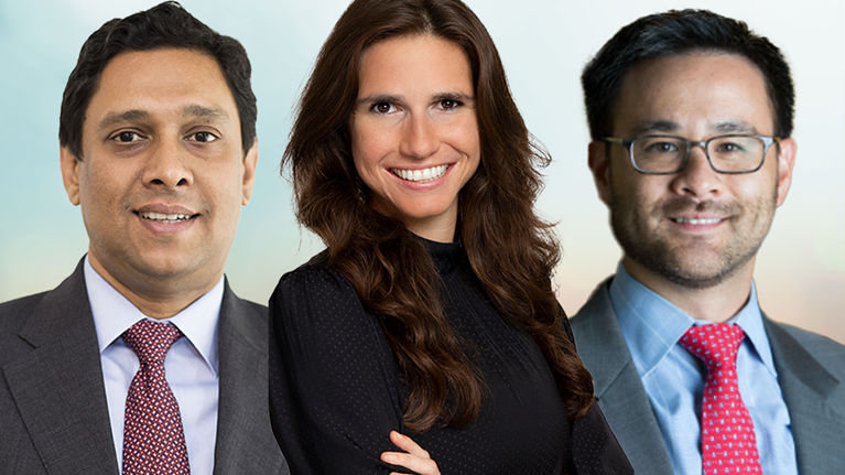 Image of Kuldeep Jain, Caroline Stern, and Brian Vo