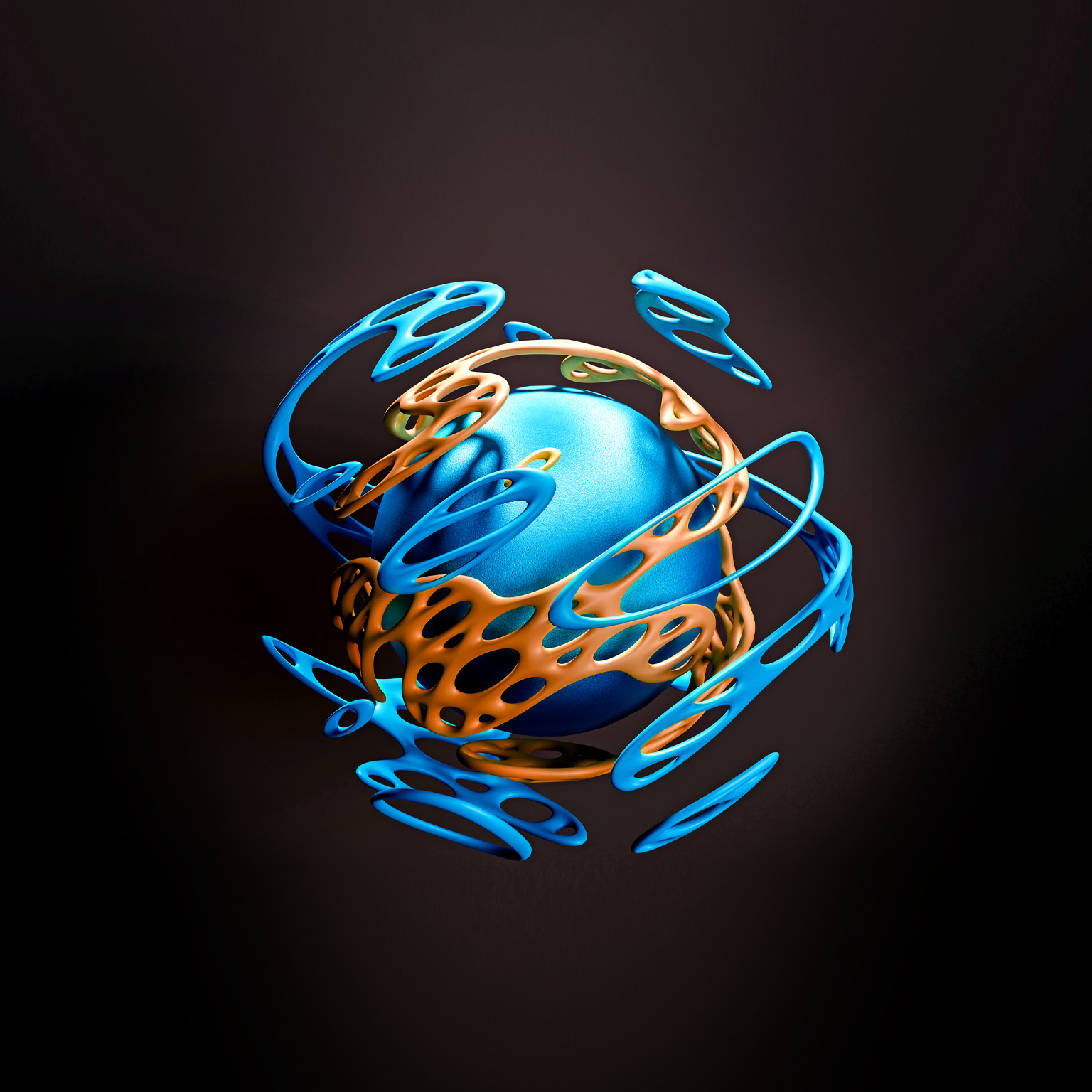 Computer generated image of sphere