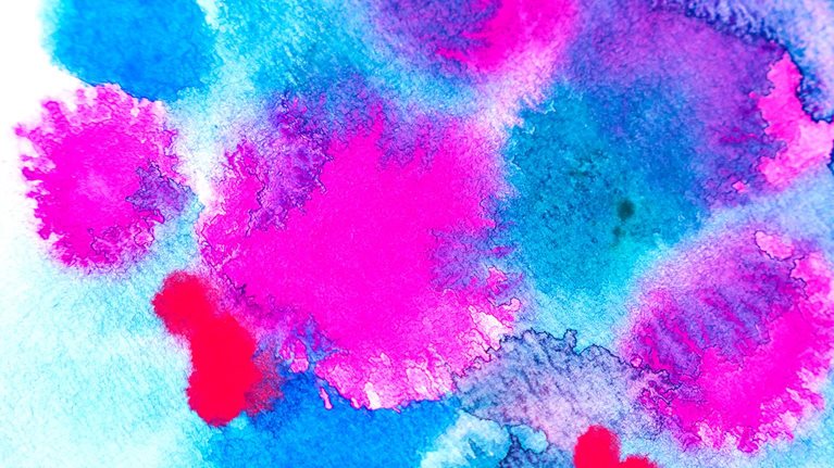 Image of apple slices with peanut butter on them.