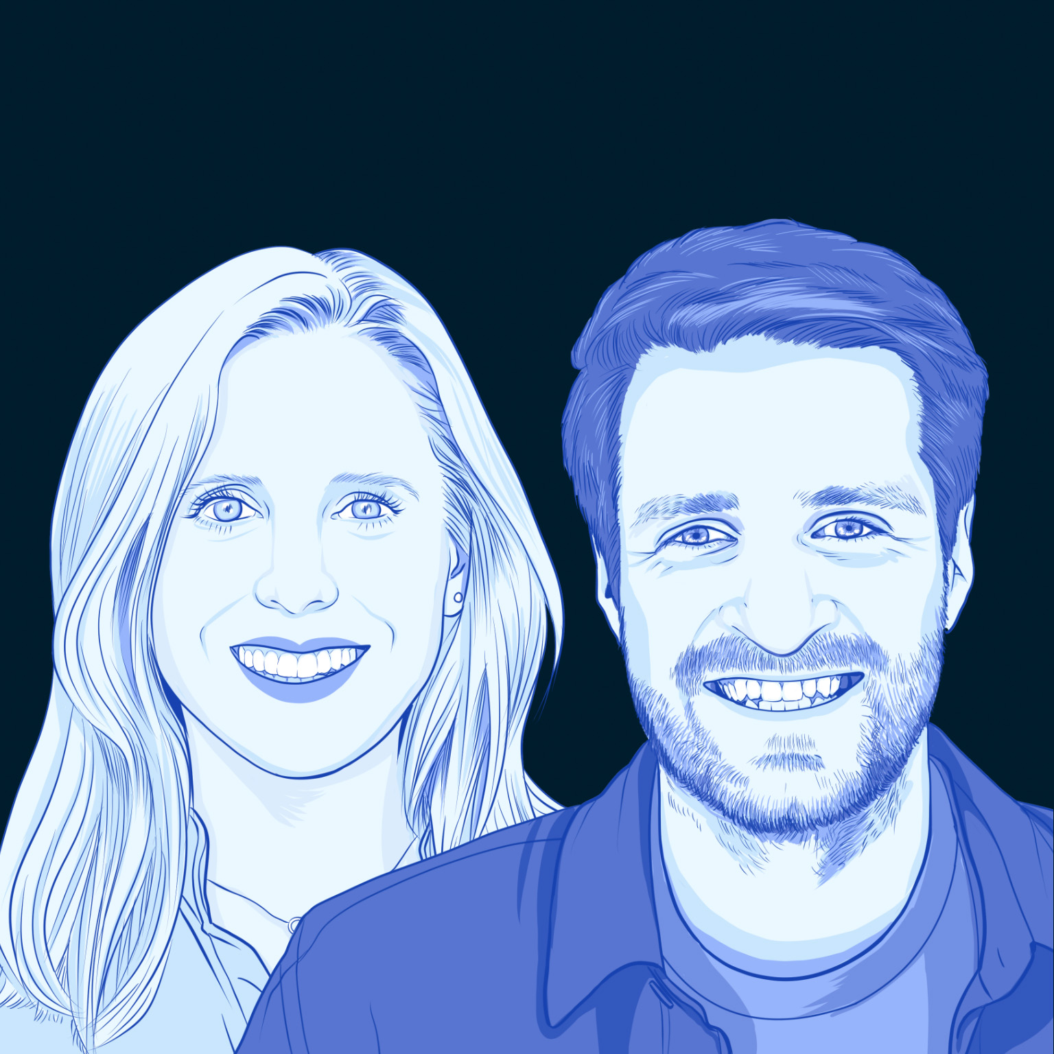 Alex Melzer and Dr. Sarah Müller illustration
