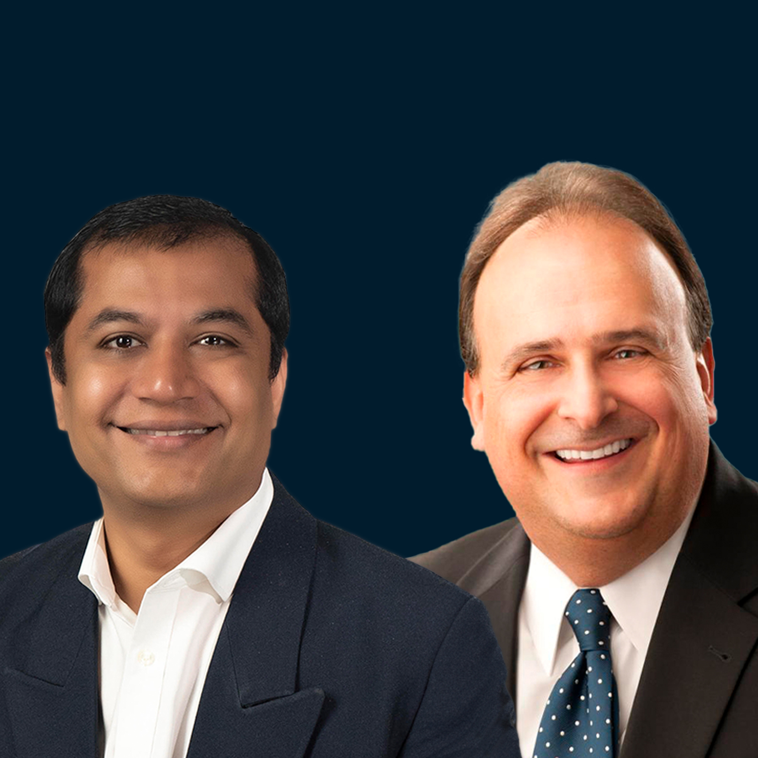 Combined headshots of Rob Klaczak and Satyendra Kumar.