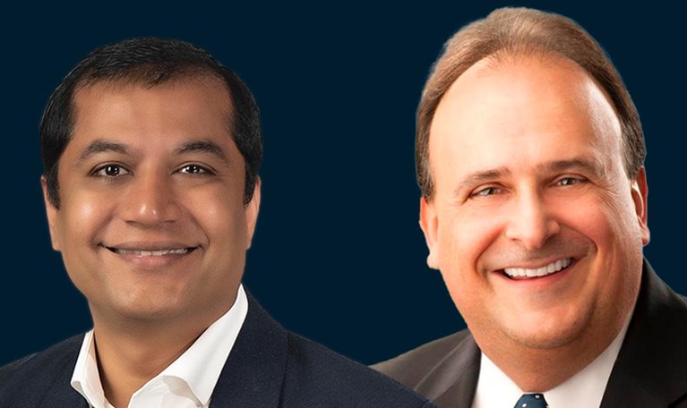 Combined headshots of Rob Klaczak and Satyendra Kumar.