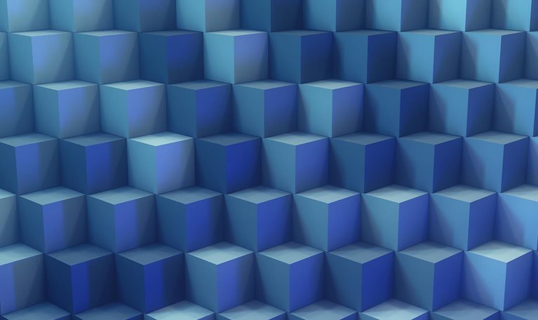 Cubed - stock photo