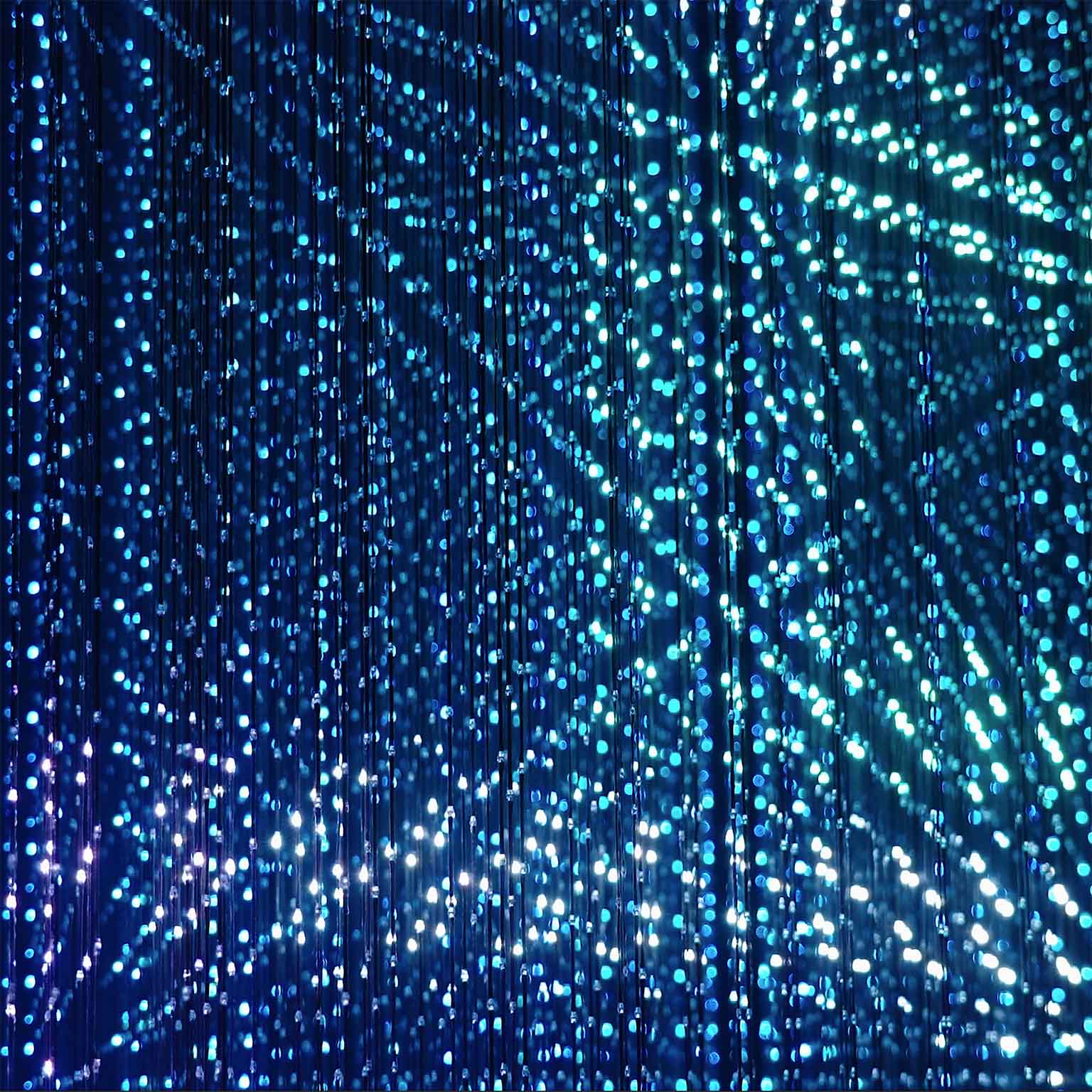 The series of lights display in Dubai UAE