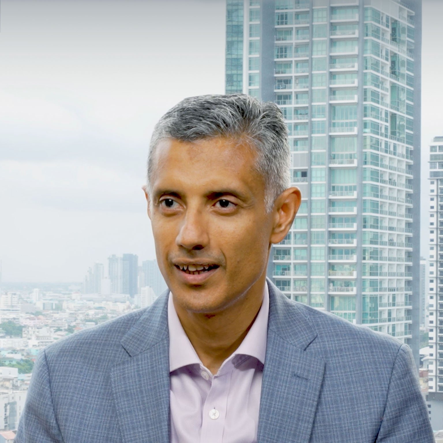 Screen shot of McKinsey senior partner Azam Mohammad