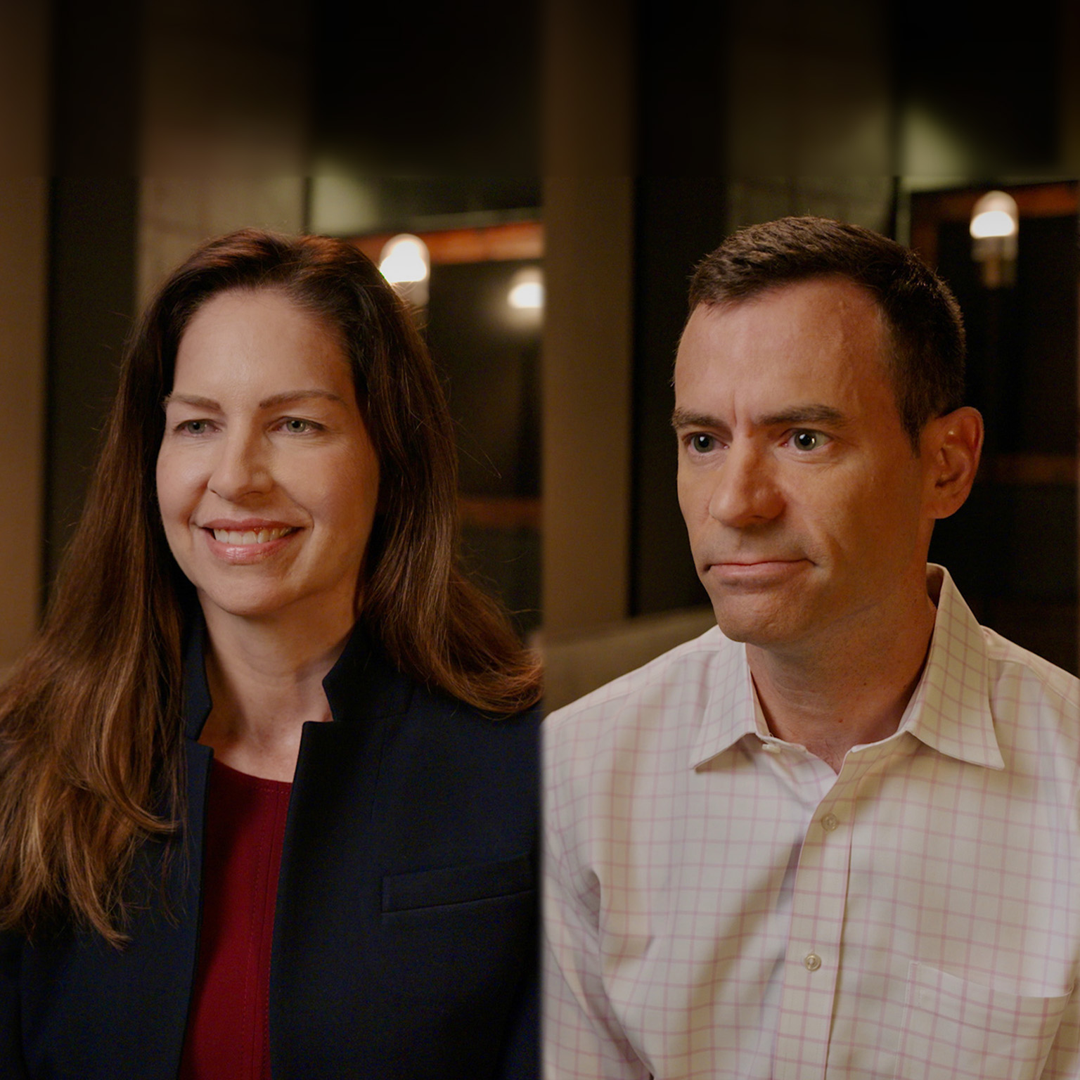 Kimberly Borden and Mike Parkins screen capture