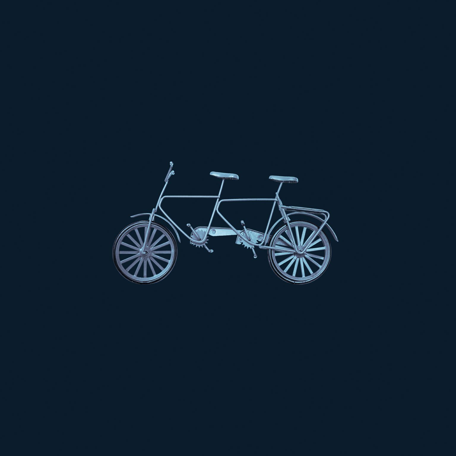 Closeup of bicycle