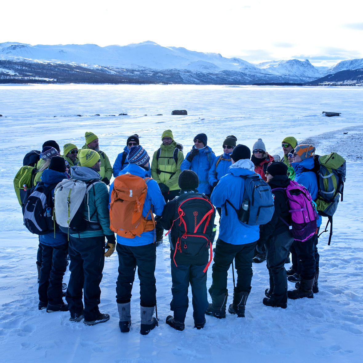 Group of hikers on the Aberkyn Wilderness trails
