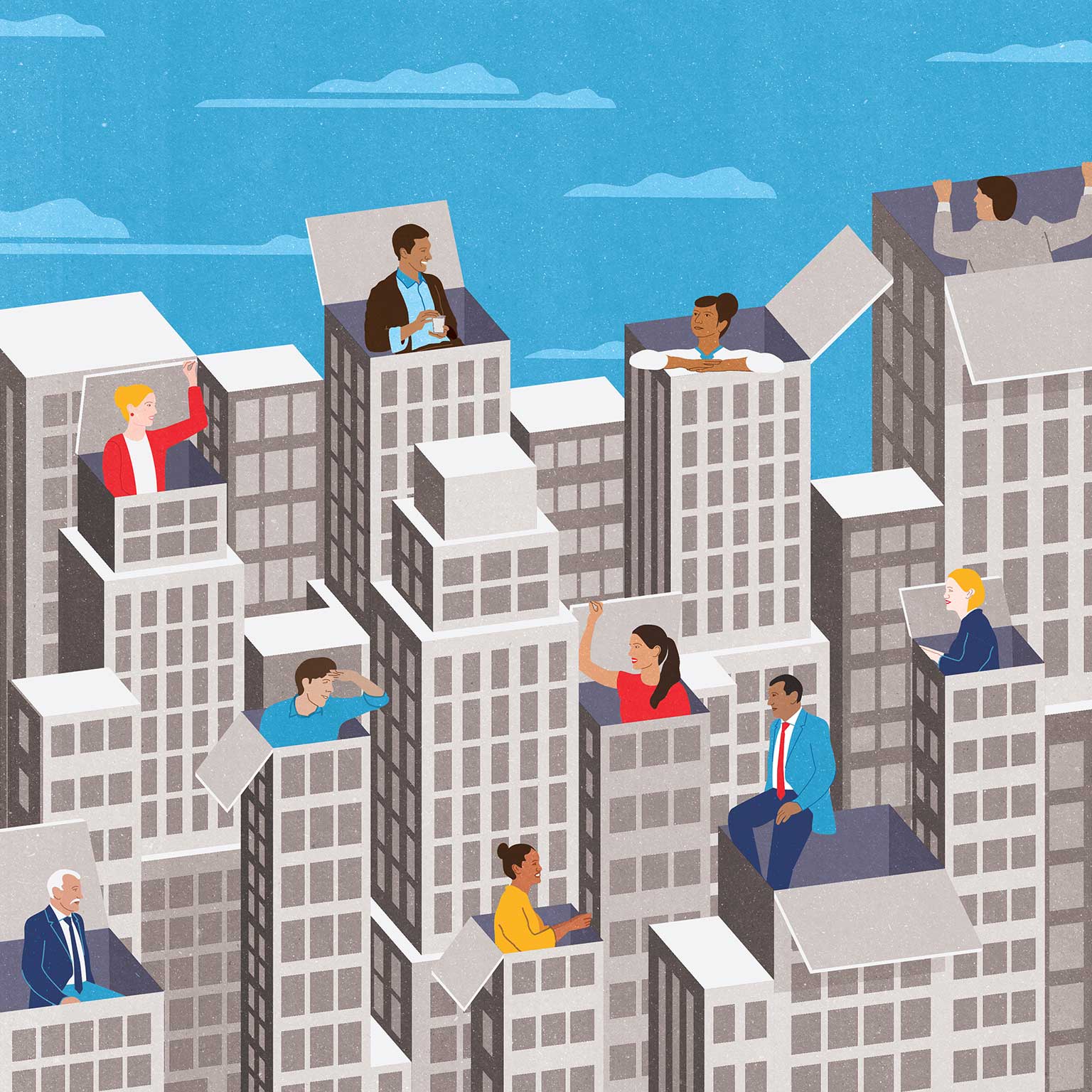 Avoid leadership blind spots by asking the crowd