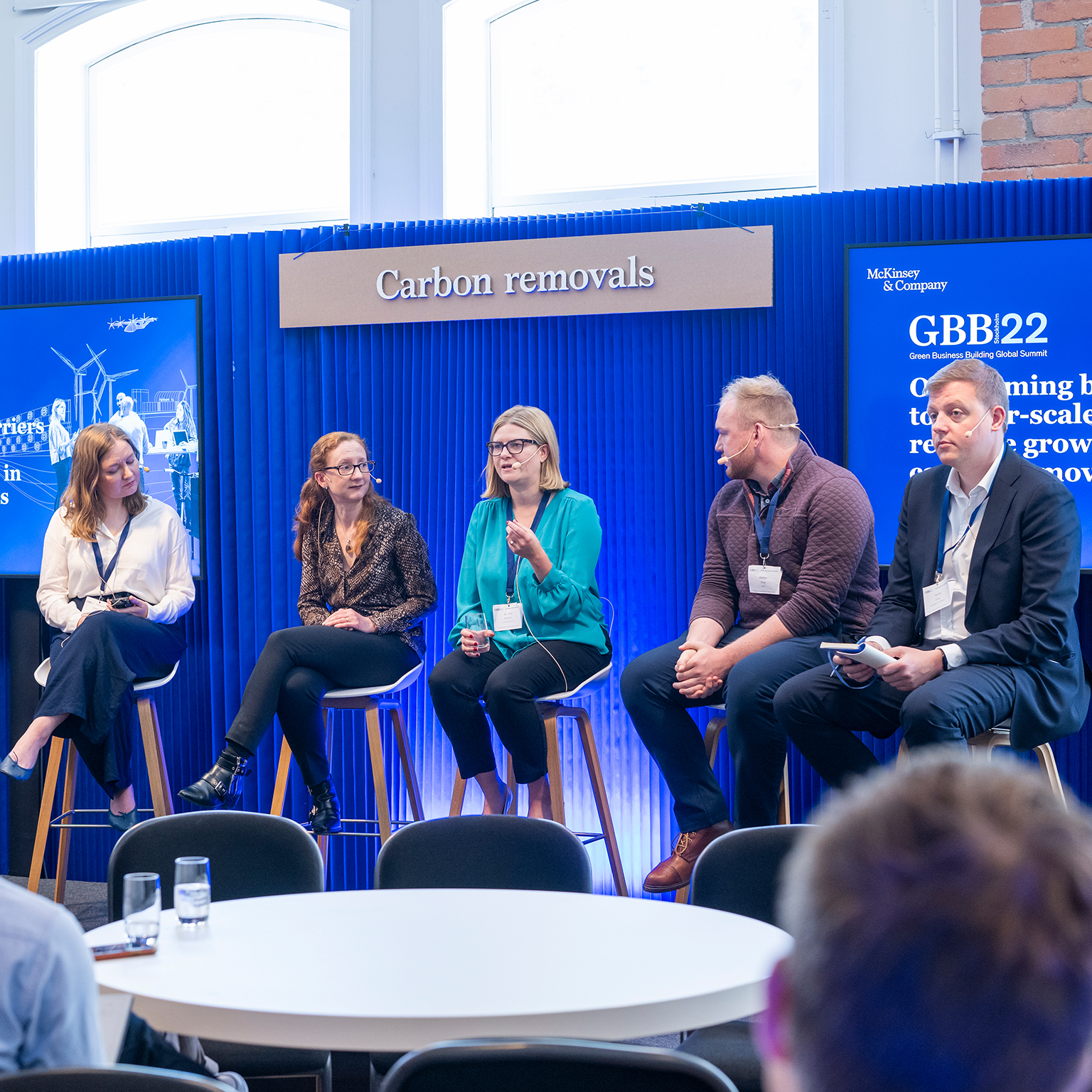 Image of panelists from the GBB summit