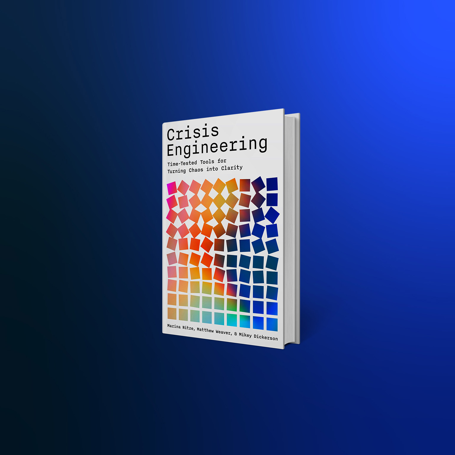 Image of the Crisis Engineering book.