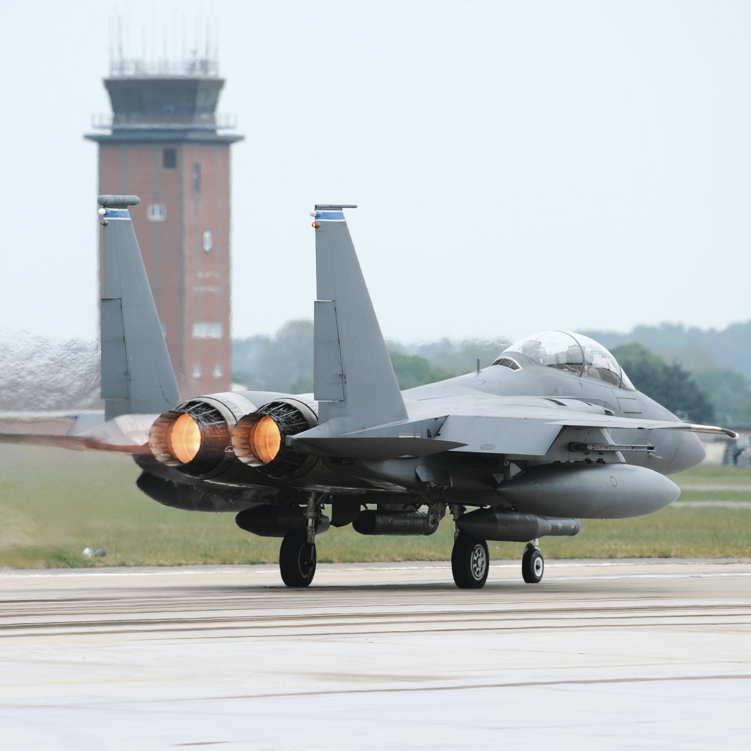 Defense aircraft view