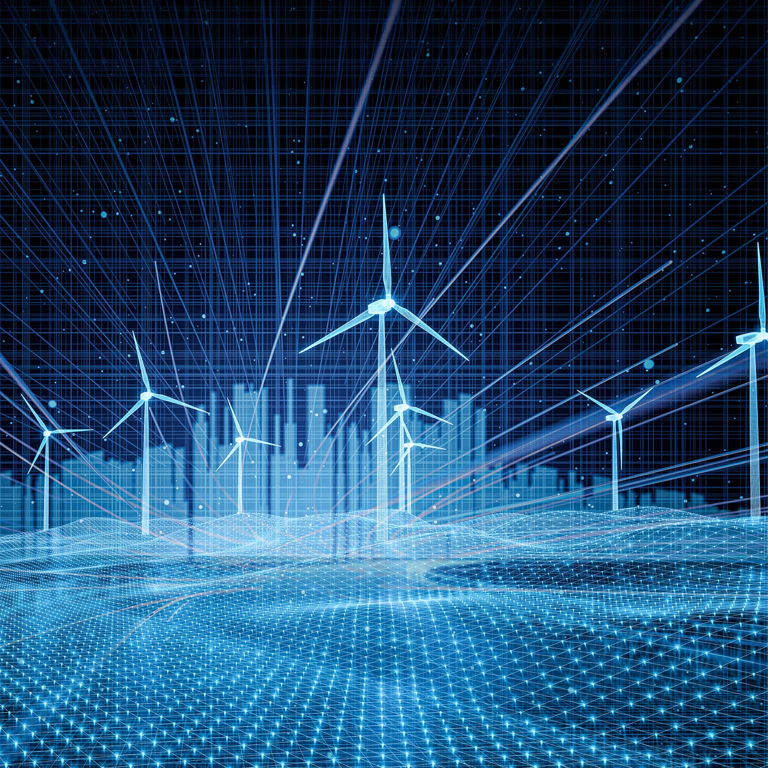 Wind power generation and urban development concepts
