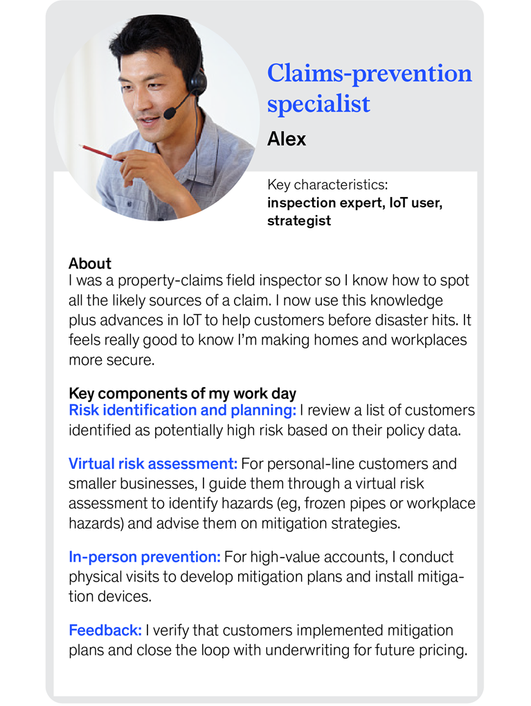 Claims-prevention specialist: Alex