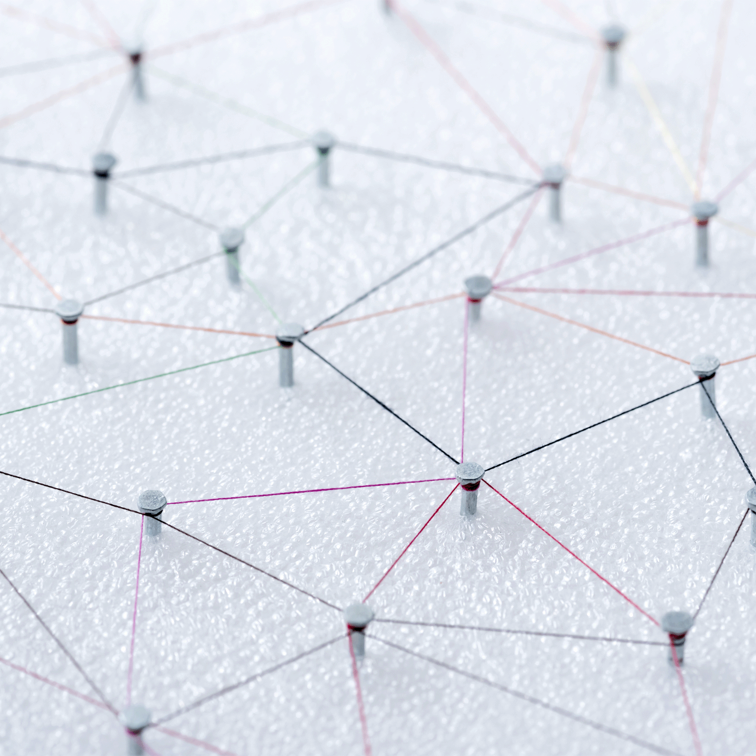 illustration of connected dots