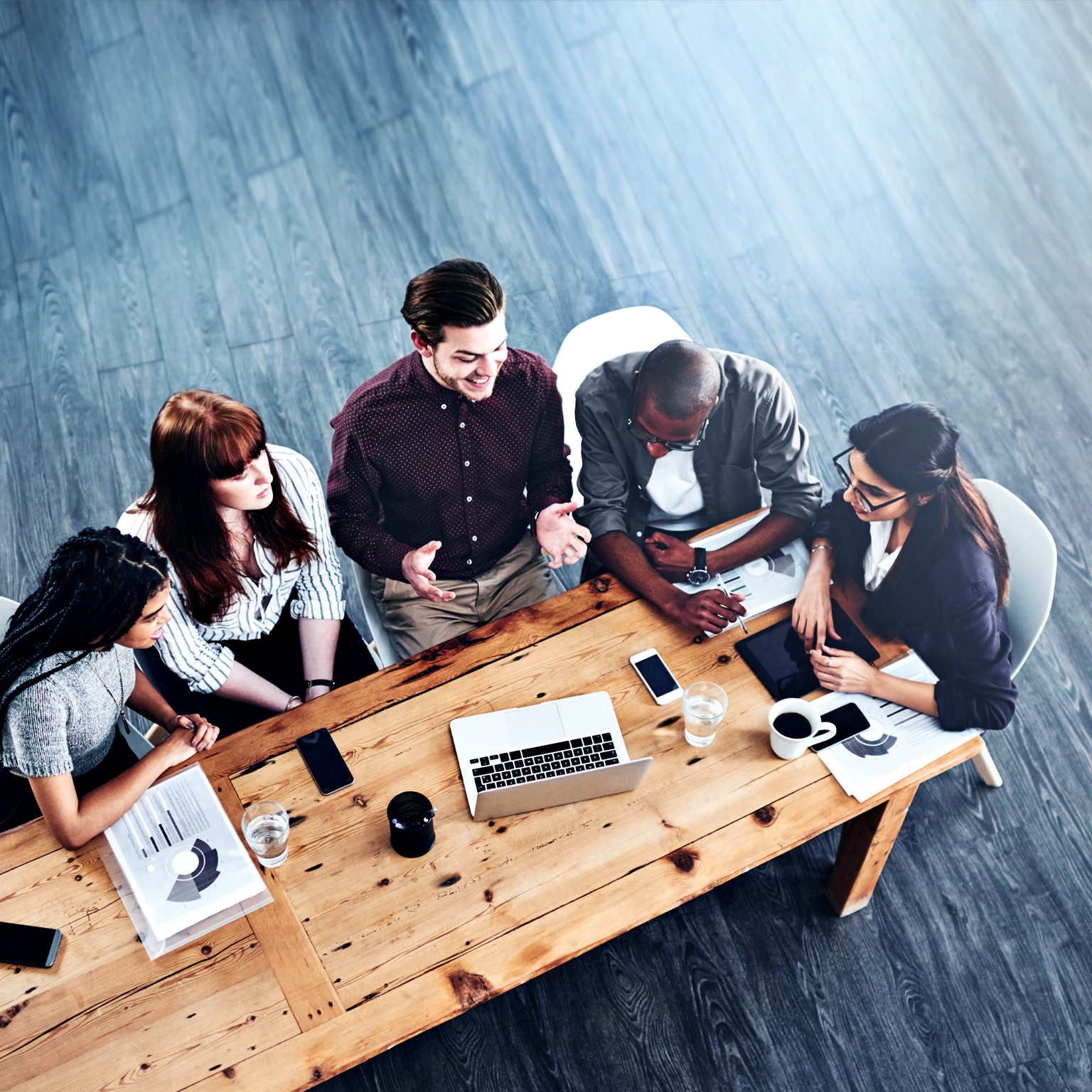 Discussions in the course of a meeting