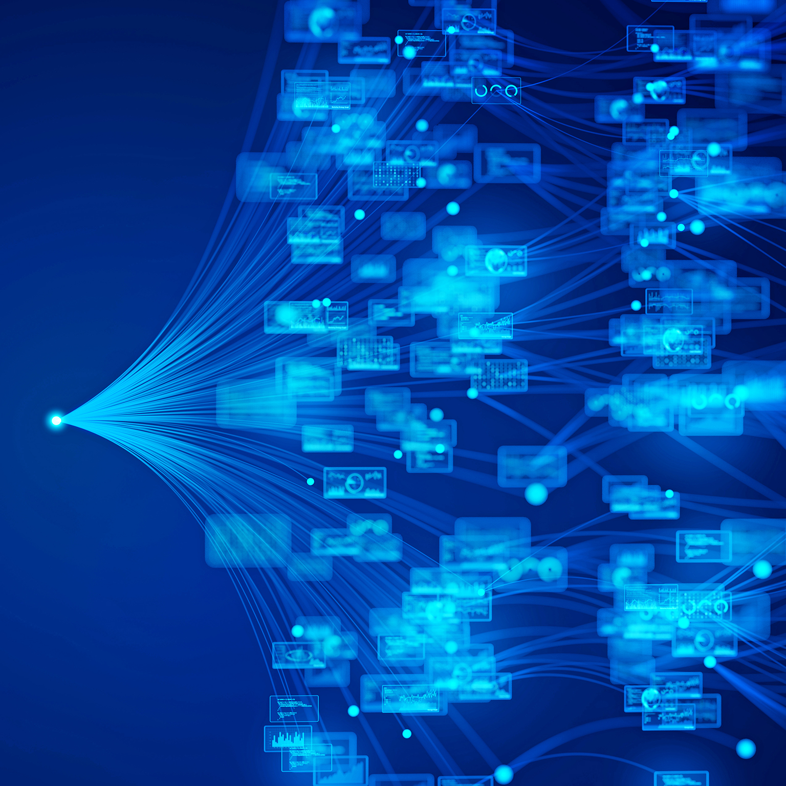 Huge neural network with a many answering data.