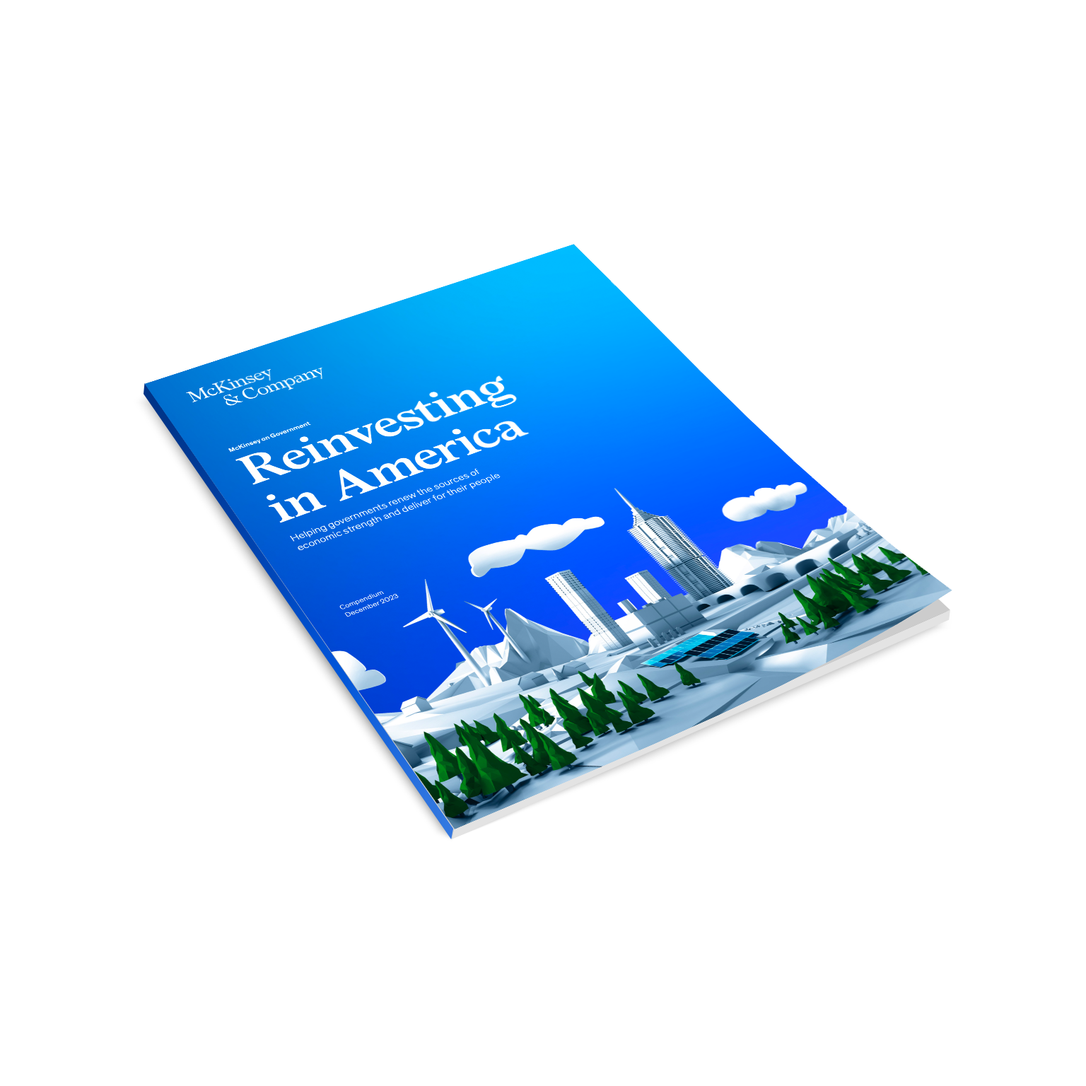 Cover of Reinvesting in America compendium