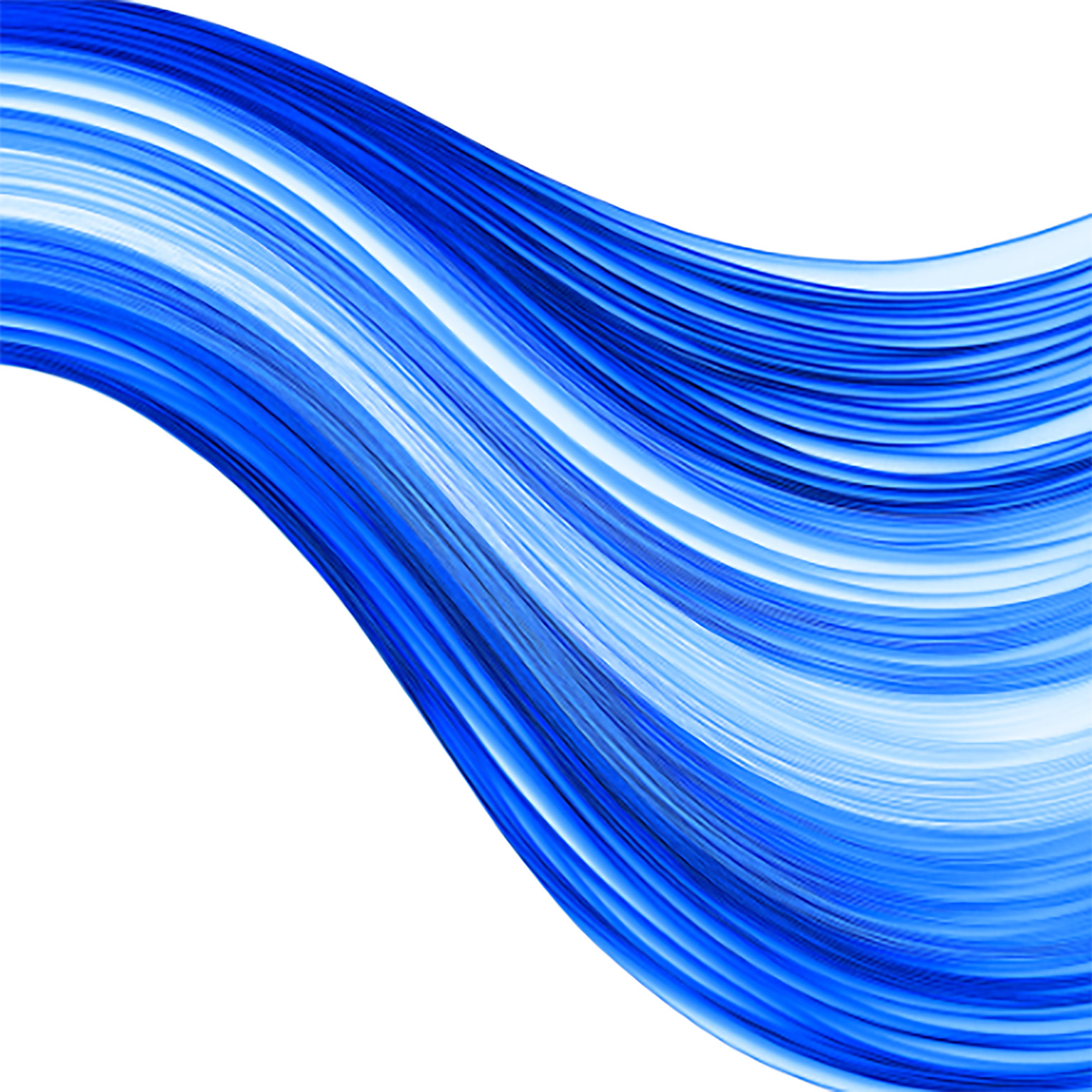 3d abstract wave of lines