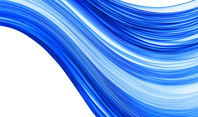 3d abstract wave of lines