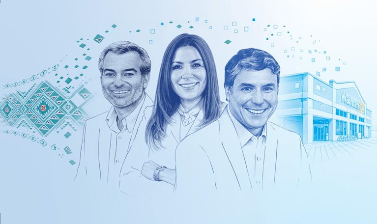Illustration of Walmex leaders