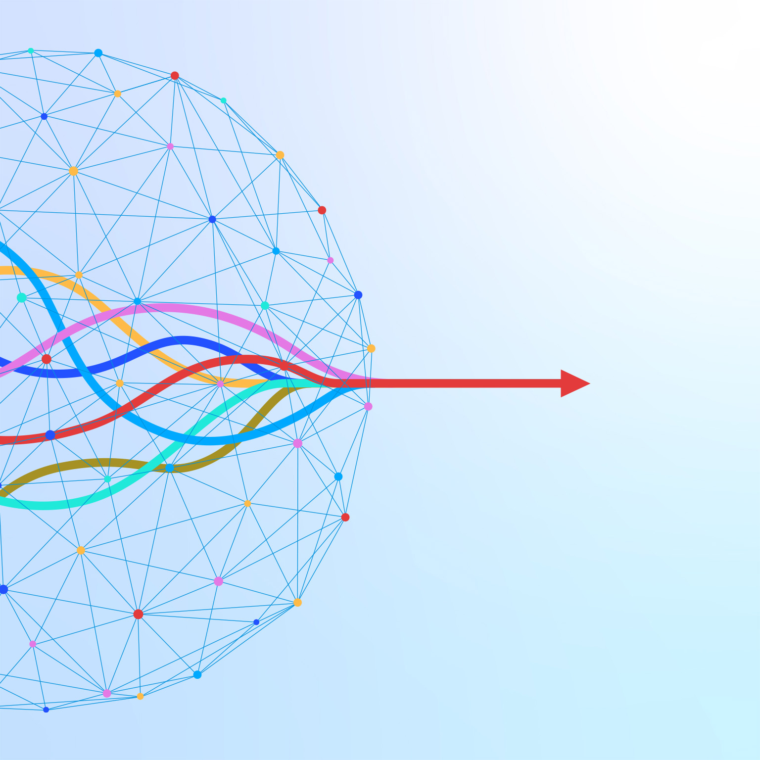 Merge arrows break though limit