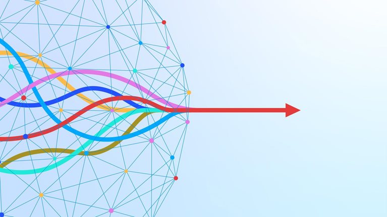 Merge arrows break though limit