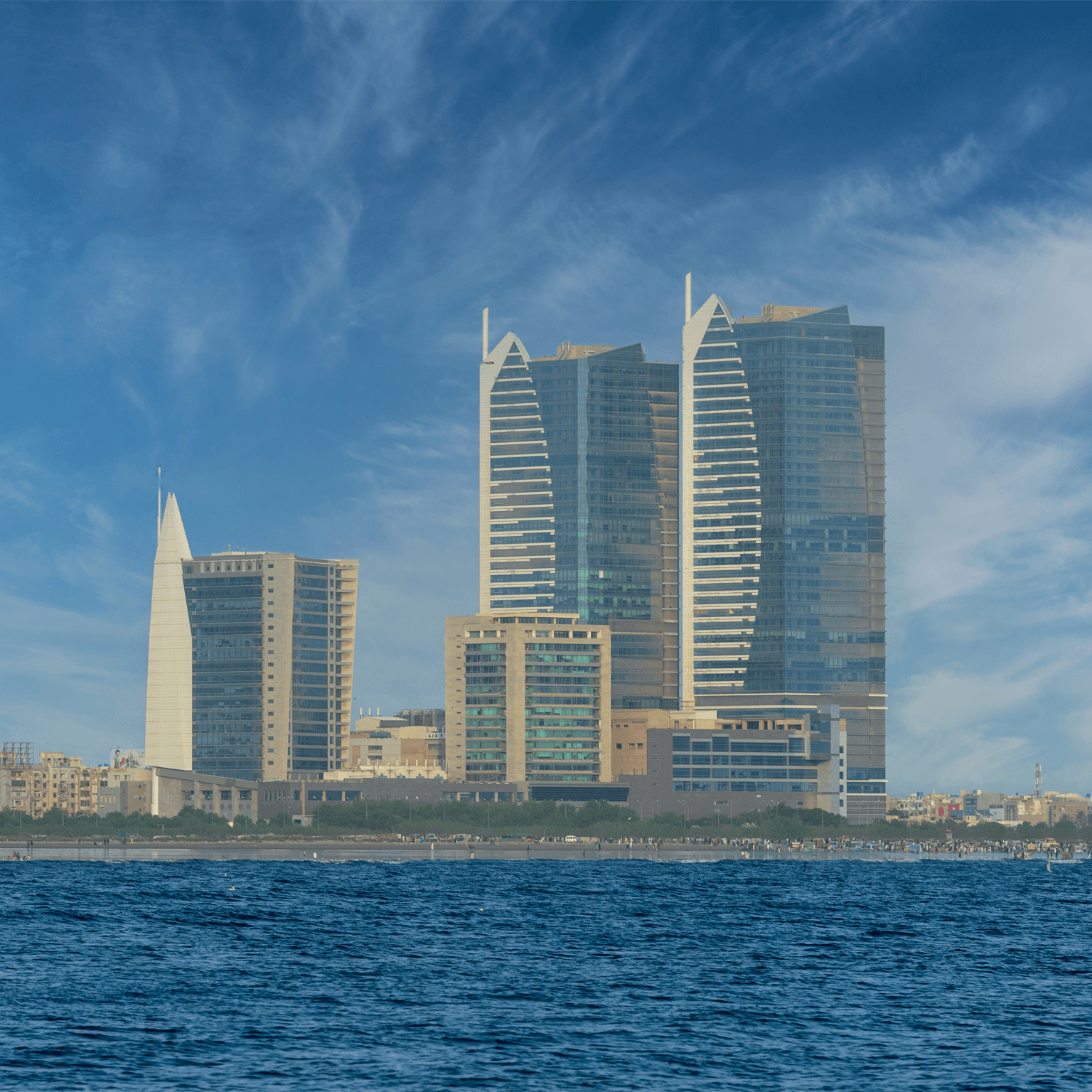 photo of Pakistan skyline