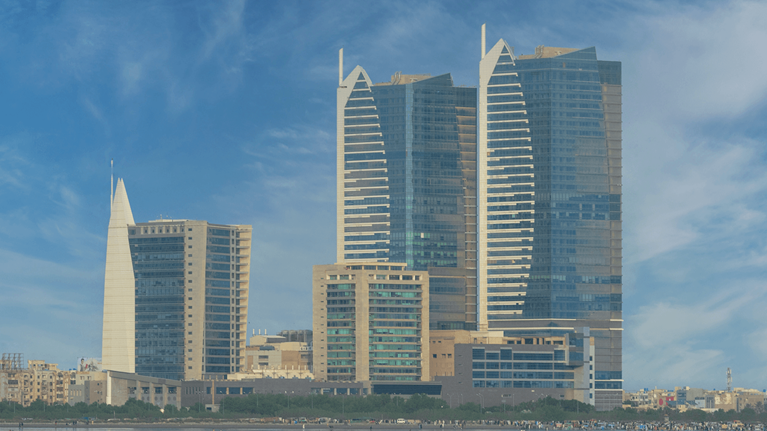 photo of Pakistan skyline