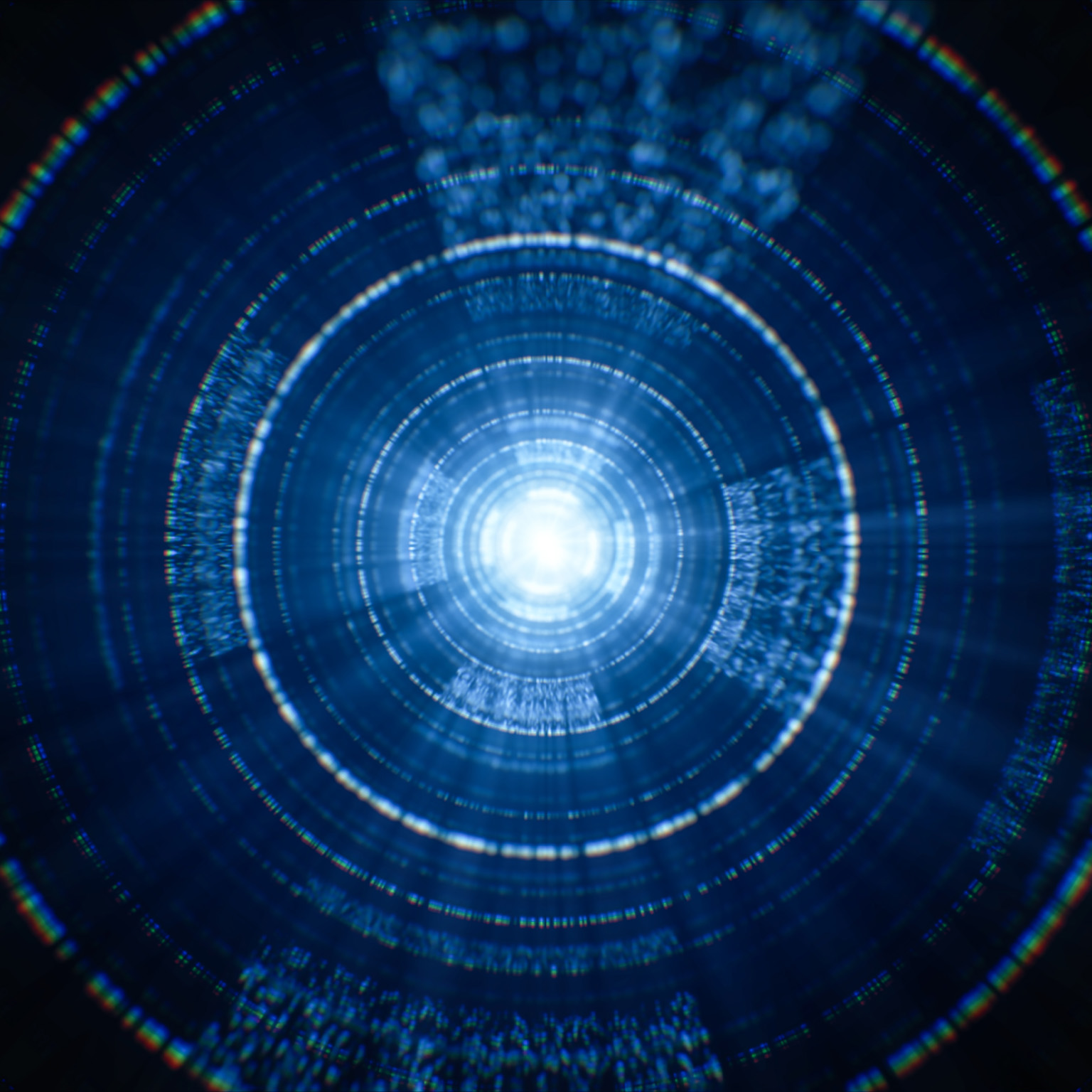 Technology Digital HUD Circles Design