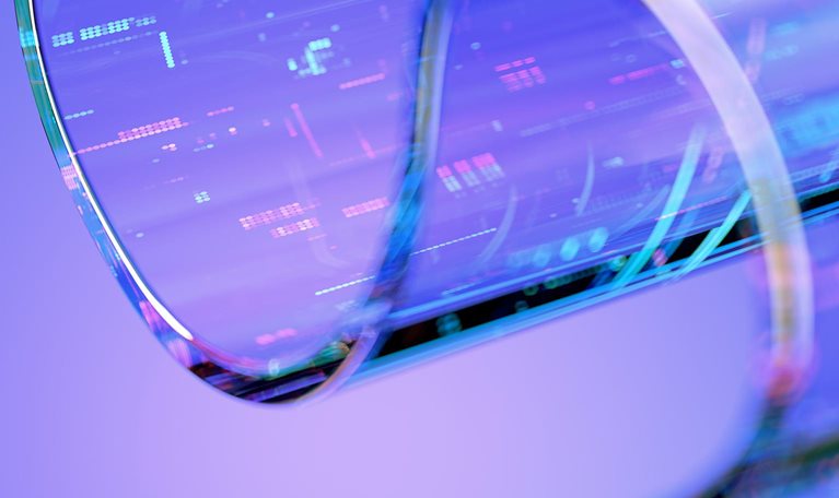 This image appears to be an abstract representation of digital data or AI-generated synthetic data.