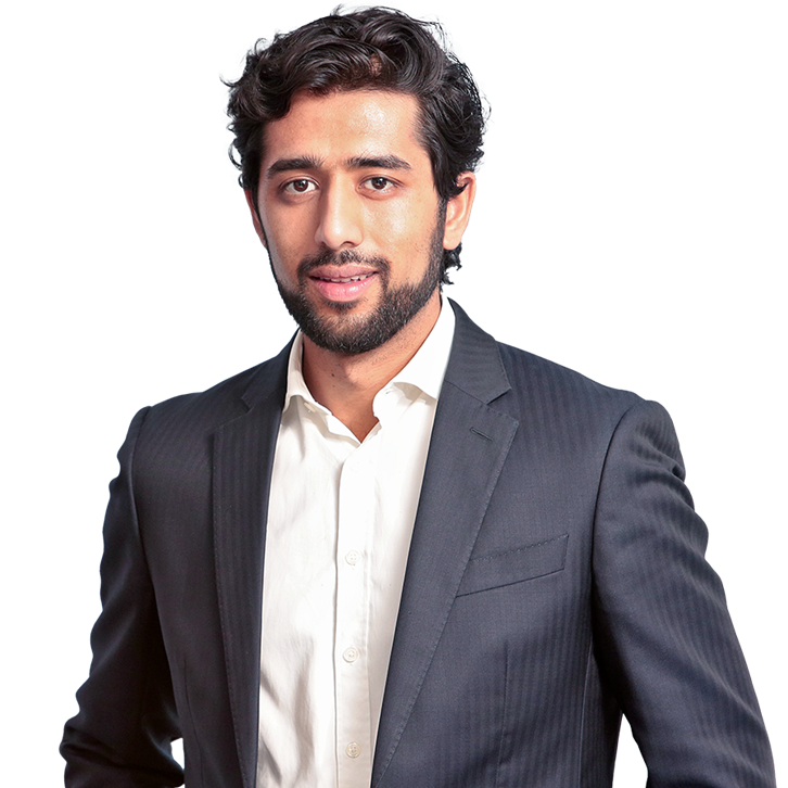 This is a profile image of Uzayr Jeenah